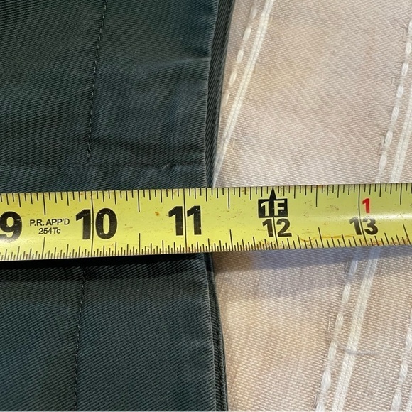 Lafayette 148 New York Hunter Green Flat Front Slacks Pants 4 - Picture 10 of 11